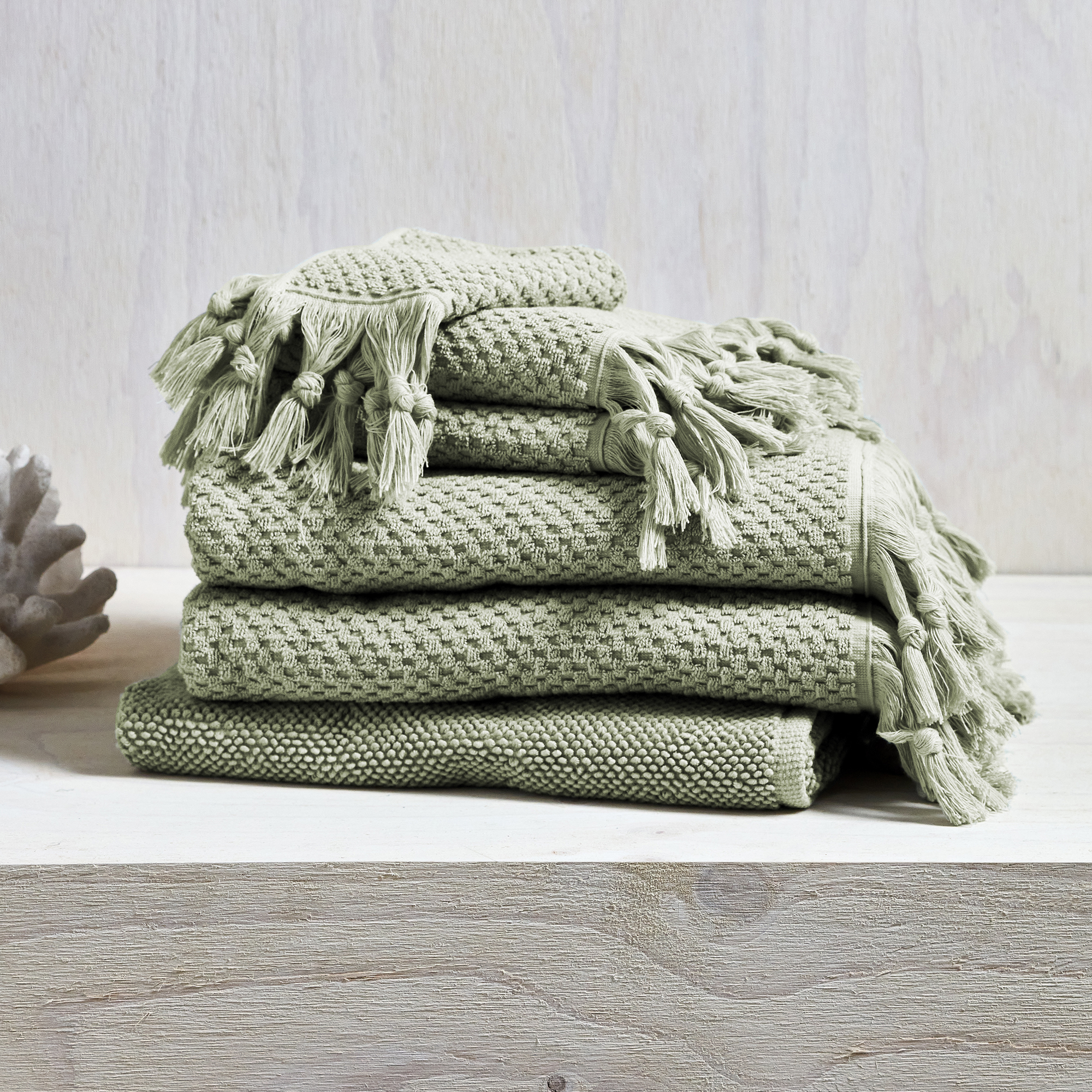 sage green bath towels and rugs